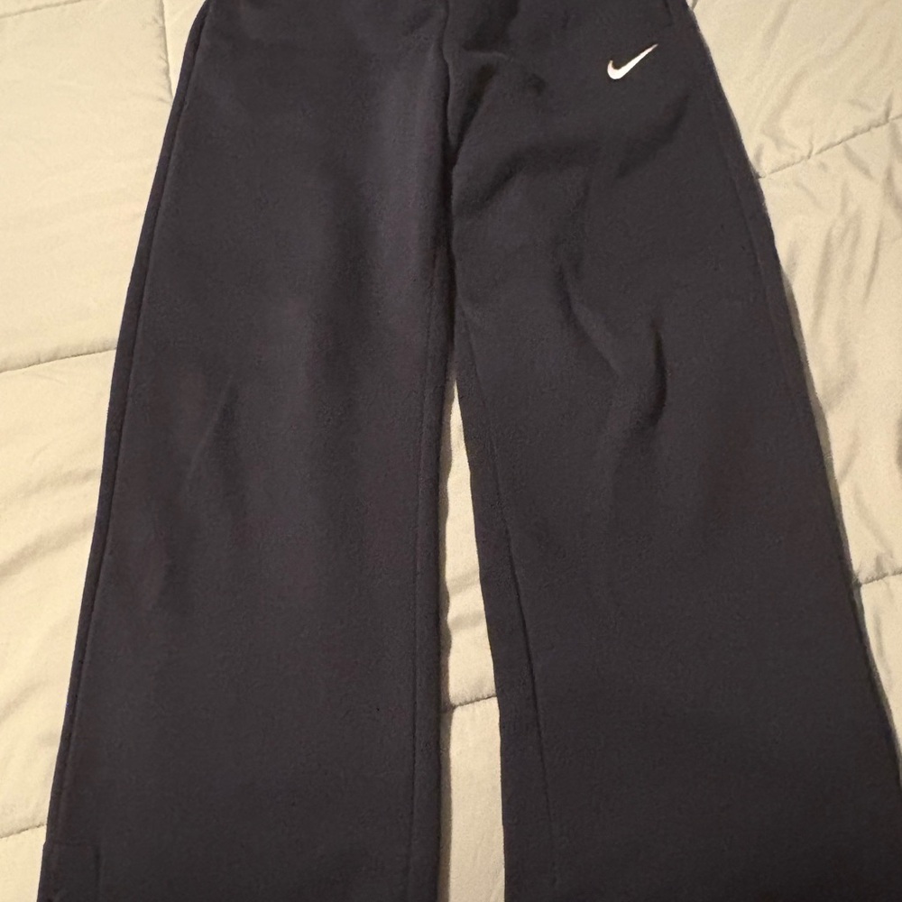 Nike Black Sweatpants with White Logo